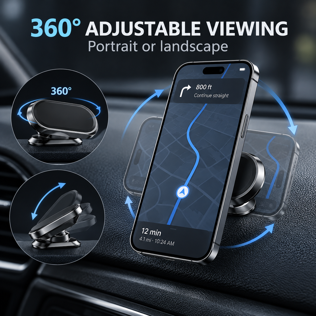 Magnetic Car Phone Holder