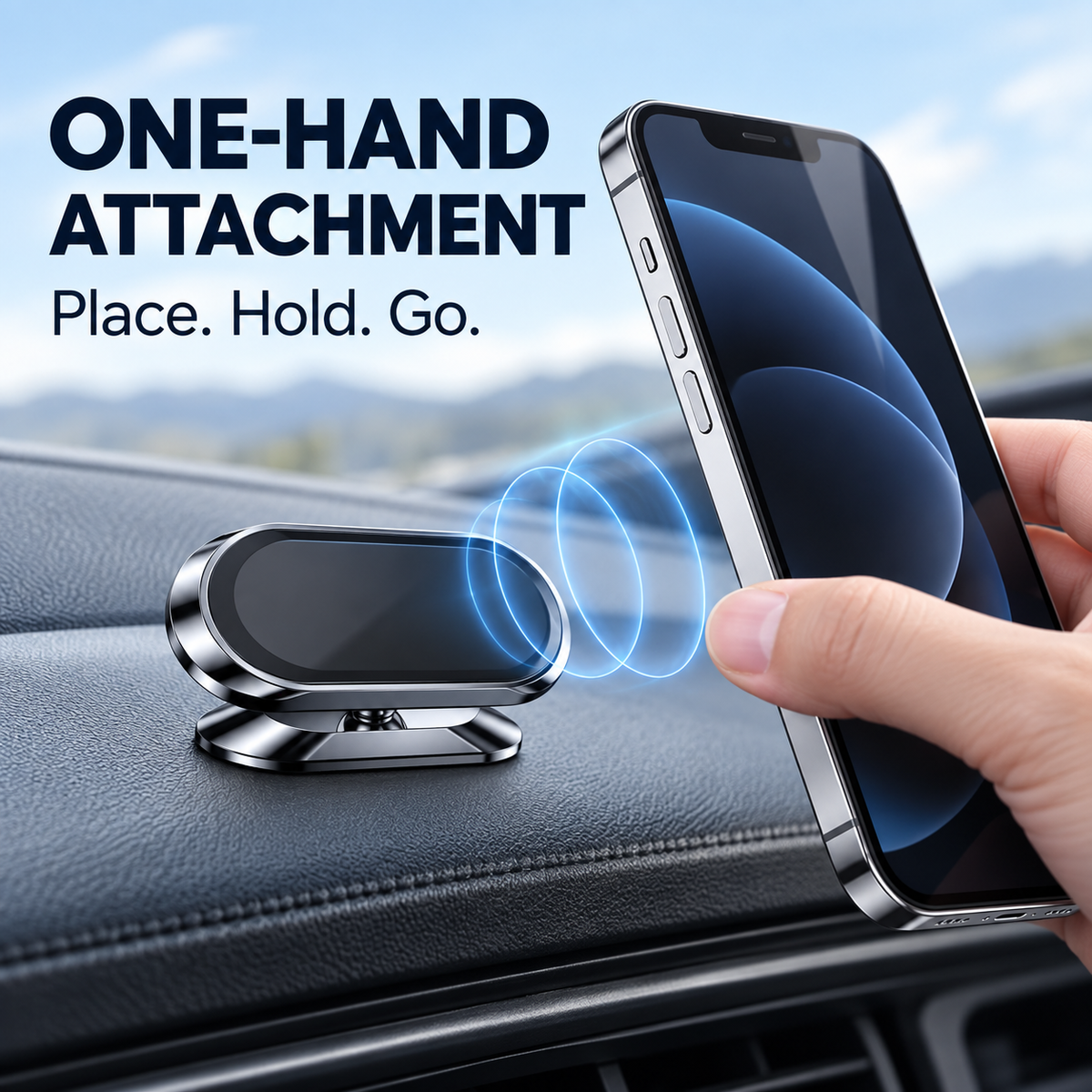 Magnetic Car Phone Holder